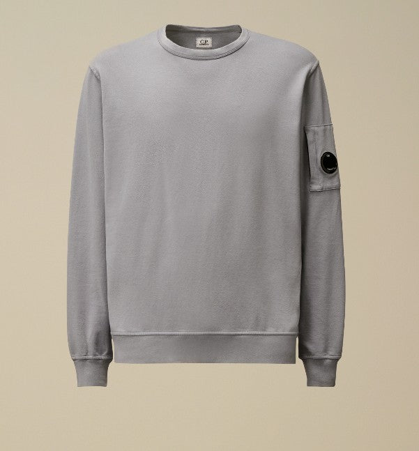 C.P. Company Light Fleece Crewneck Lens Sweatshirt - LAVANDER VIOLET