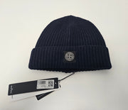 Strone Island N10B5 RWS GEELONG WOOL Beanie With Logo Patch