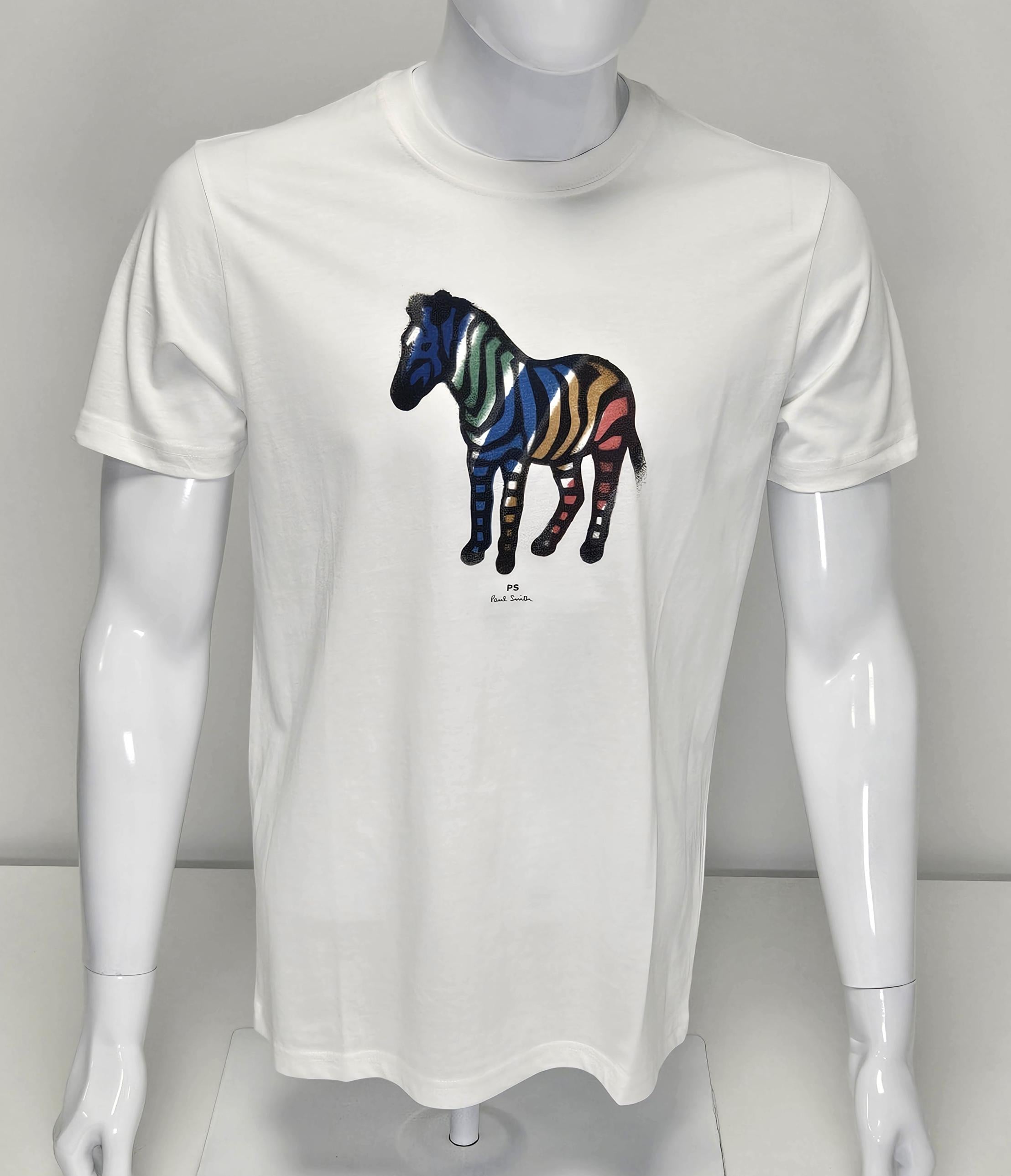 Paul Smith Zebra T Shirt - White