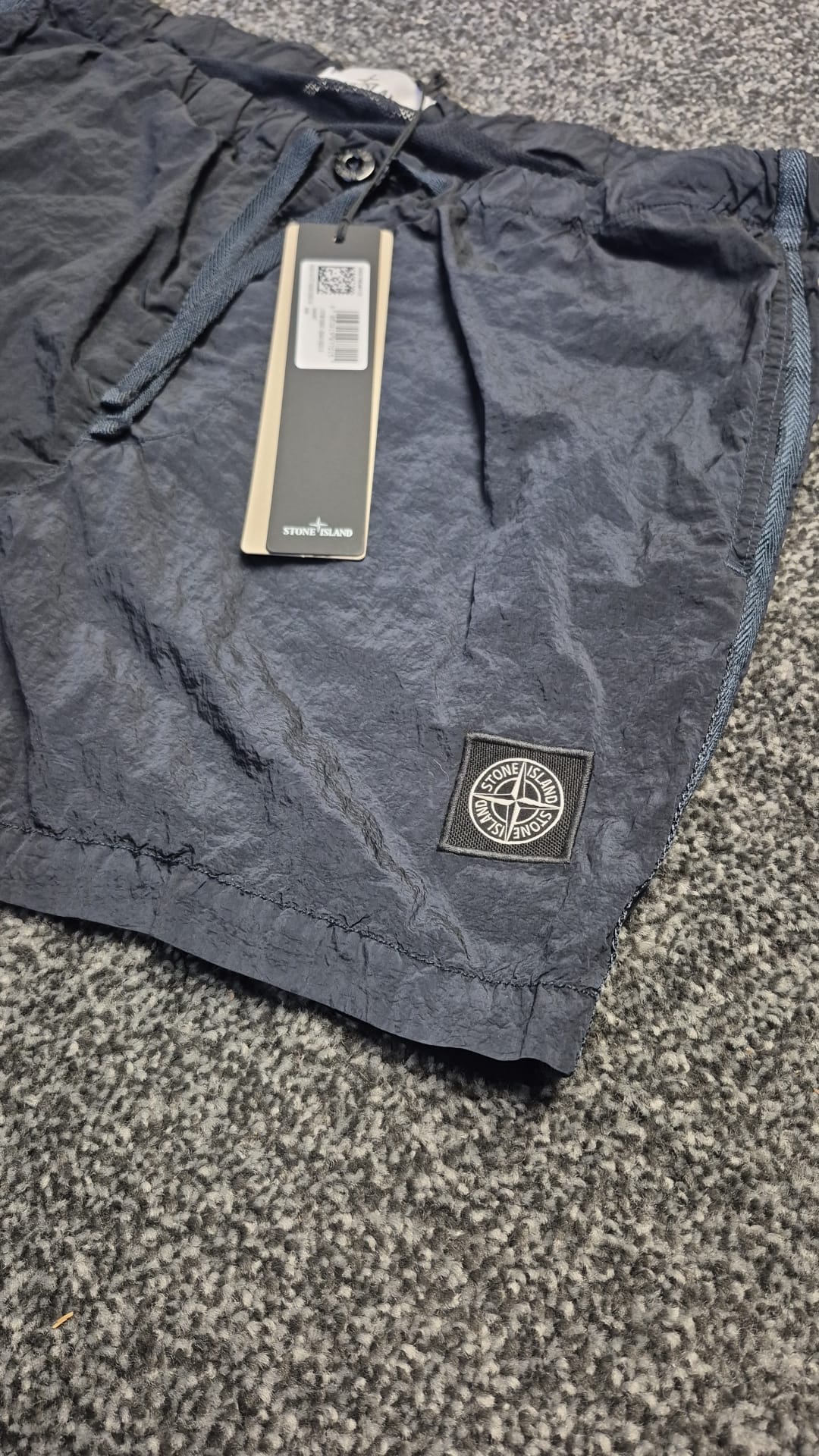 Stone Island Nylon Swim Shorts Tilted