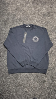 Stone Island Sweatshirt Outline Compass - Navy