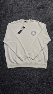 Stone Island Sweatshirt Outline Compass - White