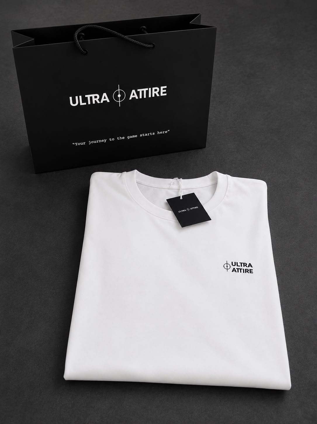 Ultra attire T-shirt in white