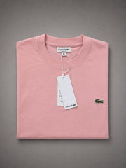 Lacoste t-shirt in pastel pink