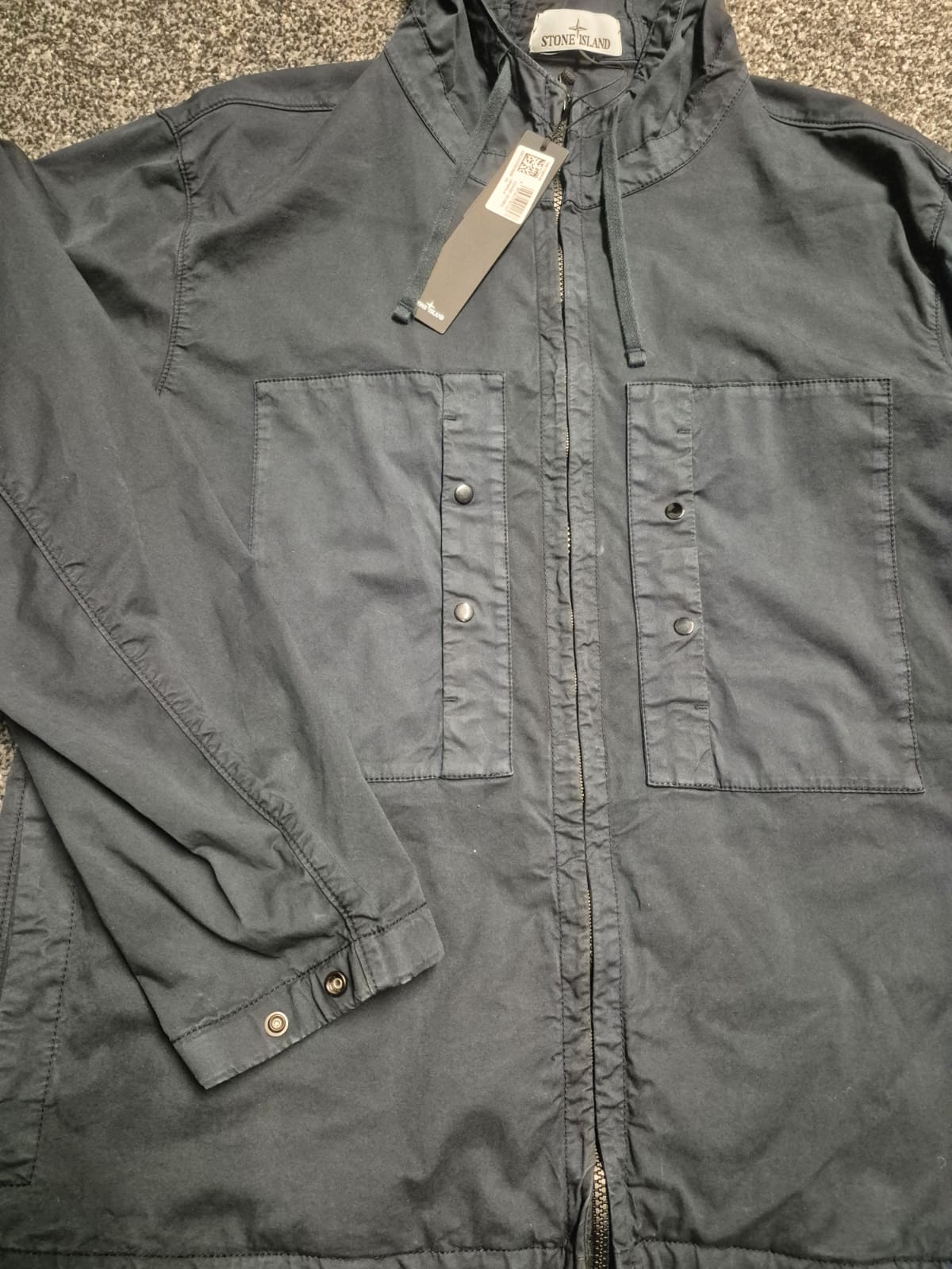 ジャケット・アウター Overshirt supima cotton stone  Stone Island Supima® Cotton Twill Stretch Hooded Overshirt – Ultra